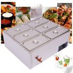 6-Pan Electric Food Warmer for Buffets