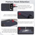 Portable Electric Warming Tray with Adjustable Settings