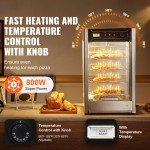 14" Pizza Display Warmer - 4-Tier Electric