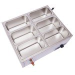 6-Pan Electric Food Warmer for Buffets
