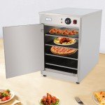 4-Tier Stainless Steel Food Warmer Hot Box