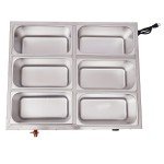 6-Pan Electric Food Warmer for Buffets