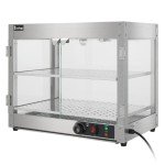 800W Electric 2-Tier Food Warmer Display Case