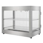 800W Electric 2-Tier Food Warmer Display Case