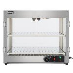 800W Electric 2-Tier Food Warmer Display Case
