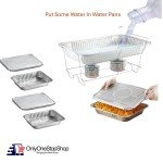 36-Piece Disposable Chafing Dish Buffet Set