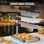 VEVOR Electric French Fry Warming Light Station