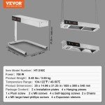 VEVOR Electric French Fry Warming Light Station