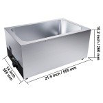 24Qt Electric Buffet Food Warmer - 1200W