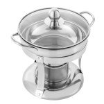 4-Pack Stainless Steel Chafing Dishes for Catering