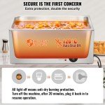 Electric Countertop Food Warmer 24Qt 1200W