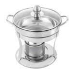 4-Pack Stainless Steel Chafing Dishes for Catering