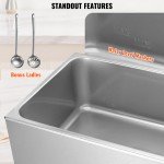 Electric Countertop Food Warmer 24Qt 1200W