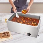 Electric Countertop Food Warmer 24Qt 1200W
