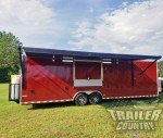 2025 8.5x30 Mobile Concession Kitchen Trailer