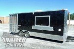 8.5x24 Enclosed Food Vending Catering Trailer