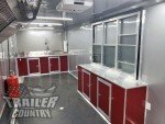 2025 8.5x30 Mobile Concession Kitchen Trailer