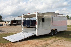 8.5x26 Enclosed BBQ Food Vending Trailer