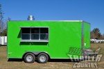 2025 8.5'x16' Food Vending Trailer with V Nose