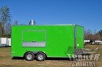 2025 8.5'x16' Food Vending Trailer with V Nose