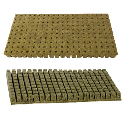 200 Rockwool Starter Cubes for Plant Propagation