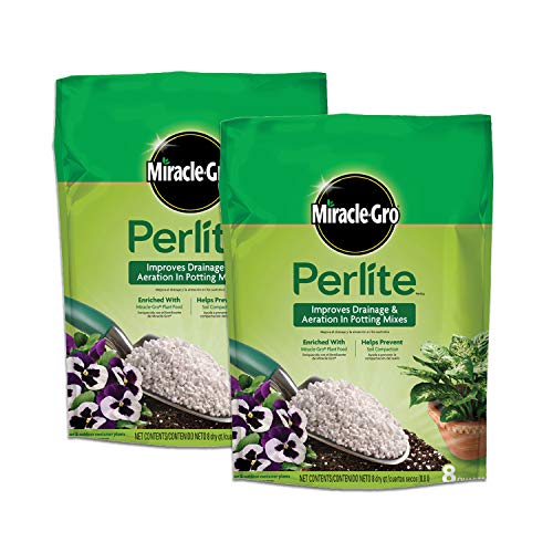 Miracle-Gro Perlite 8 qt, Pack of 2