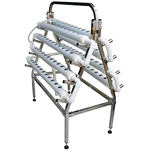 Stainless Steel Hydroponic Plant Grow Kit (88 Holes)