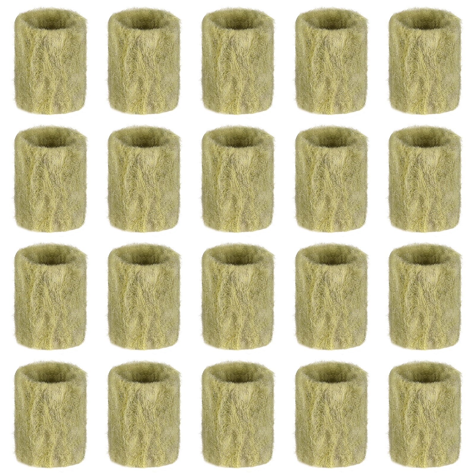 20 Hydroponic Mineral Wool Grow Starter Plugs