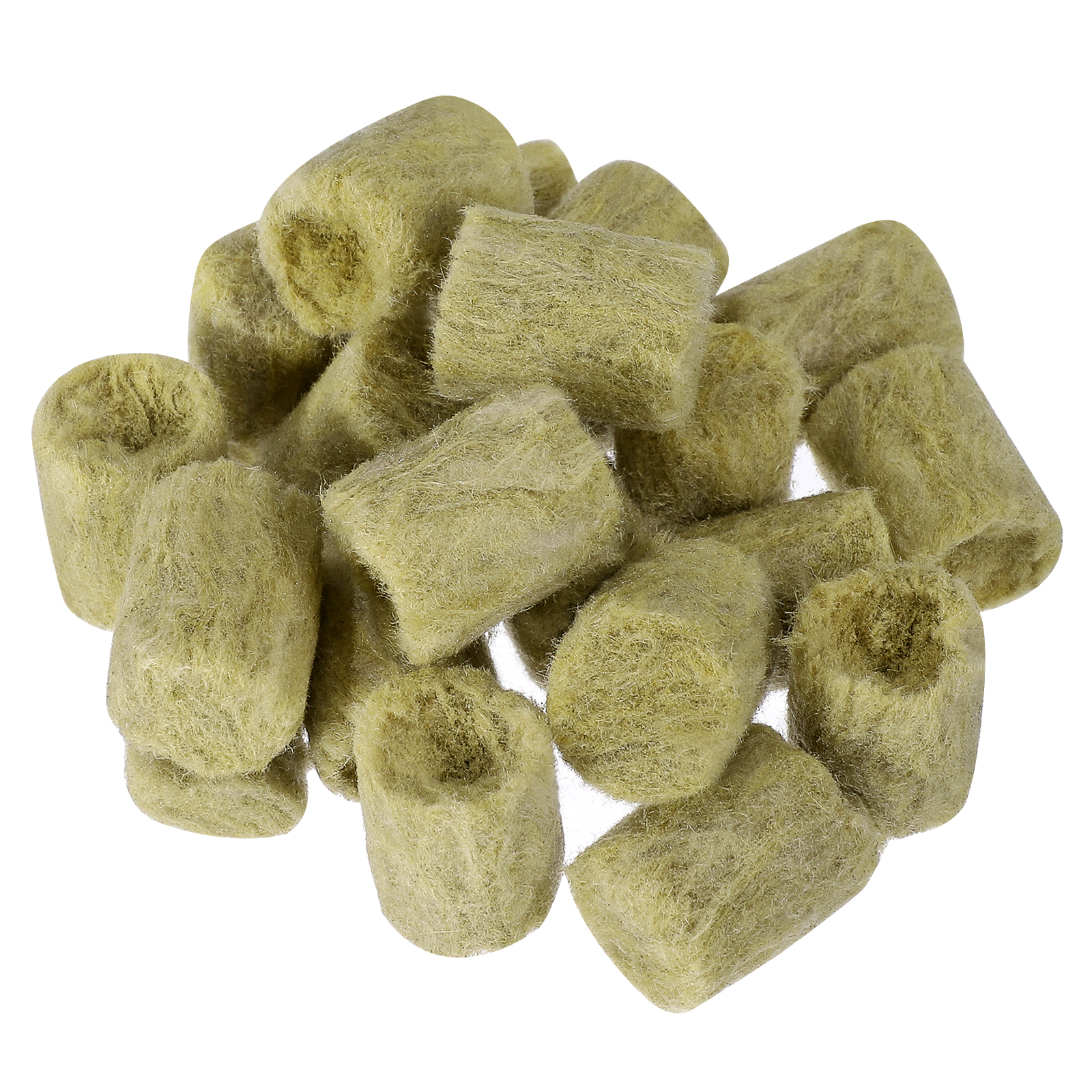 20 Hydroponic Mineral Wool Grow Starter Plugs