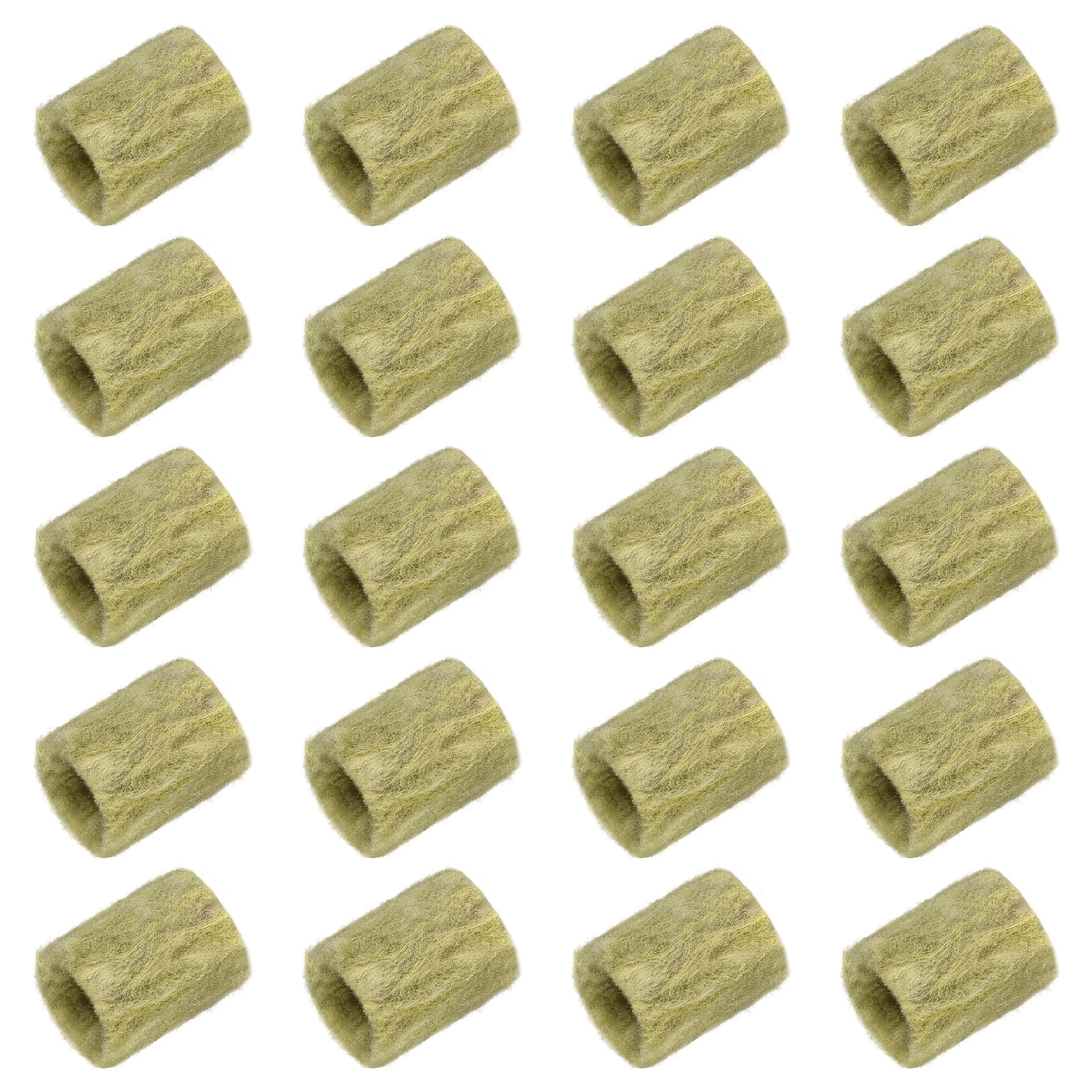 20 Hydroponic Mineral Wool Grow Starter Plugs