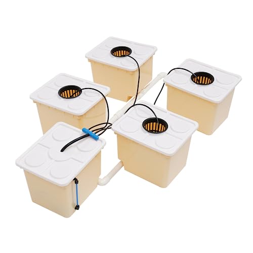 5-Bucket Complete Hydroponic Grow System