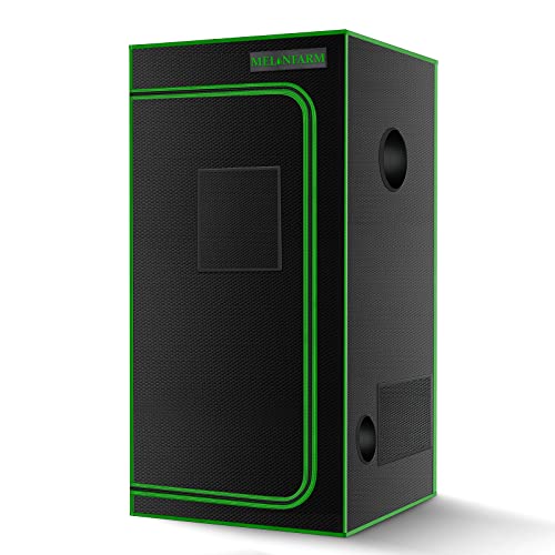2x2 hydroponic grow tent with observation window