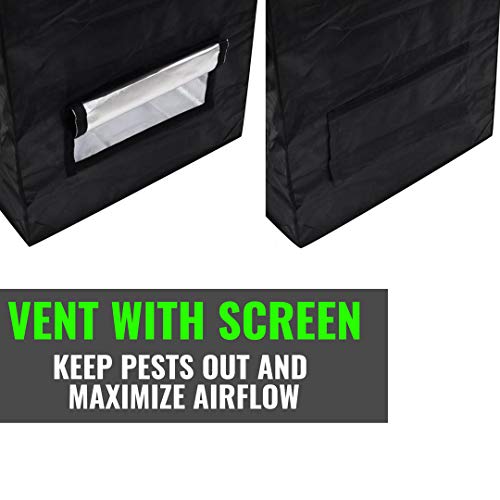 10x10 Hydroponic Grow Tent with Extension Kit