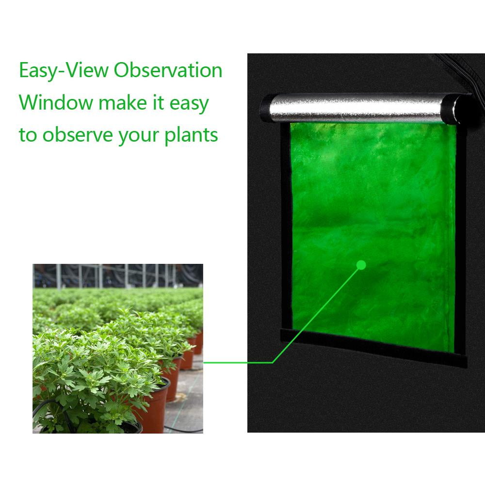 Small indoor hydroponic grow tent - 36"x36"x72