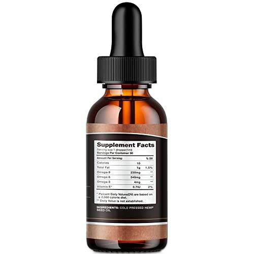 Maximum Strength Hemp Oil - 3 Pack, Pure Drops