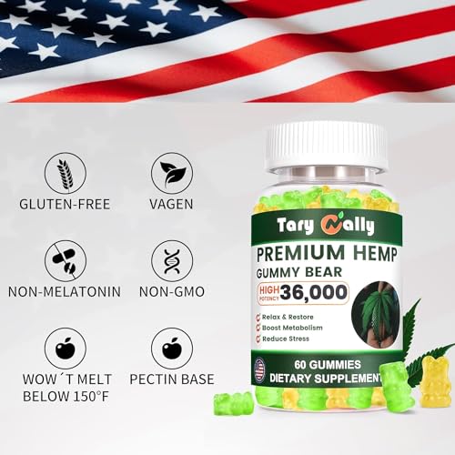 High Potency Tary Nally Hemp Gummies – Relax & Restore
