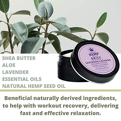 Intensive Hemp Cream with Essential Oils - Lavender