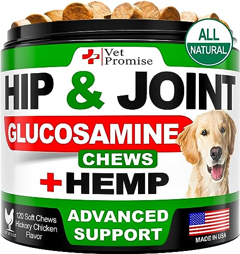 Hemp Joint Support Chews for Dogs with Glucosamine