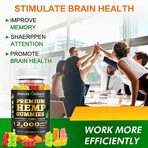 Extra Strength Hemp Gummies for Sleep - Low Sugar