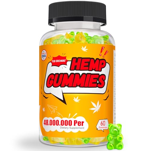 High Potency FUJI ORCHARD Hemp Gummies - 60 Count
