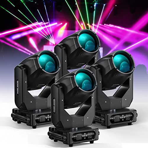 4PCS DMX Moving Head Lights for Halloween Parties