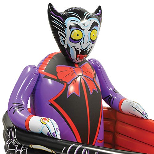 Inflatable Vampire and Coffin Cooler – 3.5 Feet