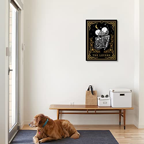 Halloween Kissing Skeleton Wall Art Decor