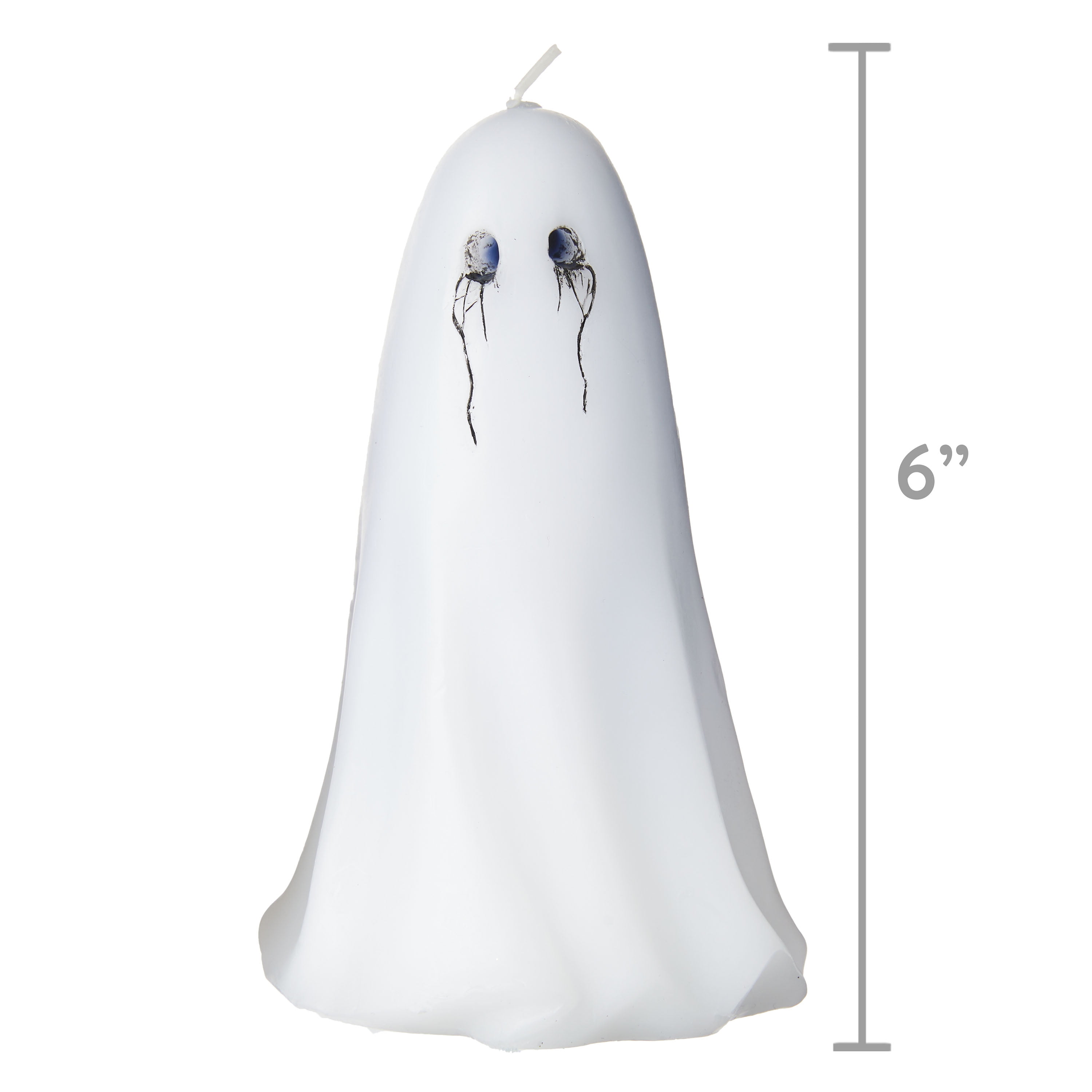 Bleeding Ghost Candles for Halloween, 2-pack