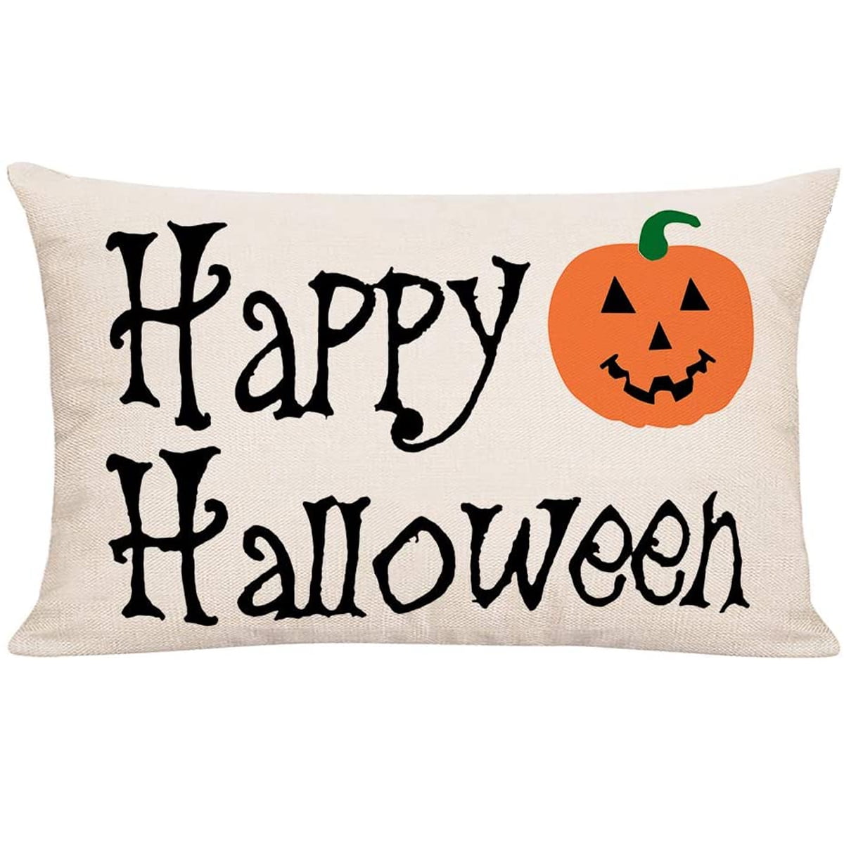 Hocus Pocus Pumpkin Halloween Decorative Pillow Cover