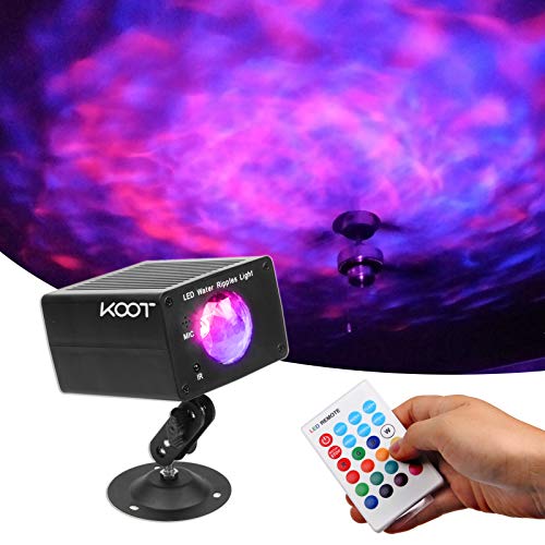 RGB Water Wave Projector Lights for Halloween Fun