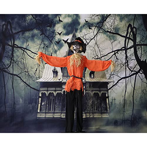 Animated Skeleton Scarecrow for Indoor/Outdoor Halloween Decor