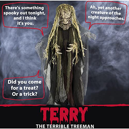Animated Life-Size Tree Man - Halloween Decor