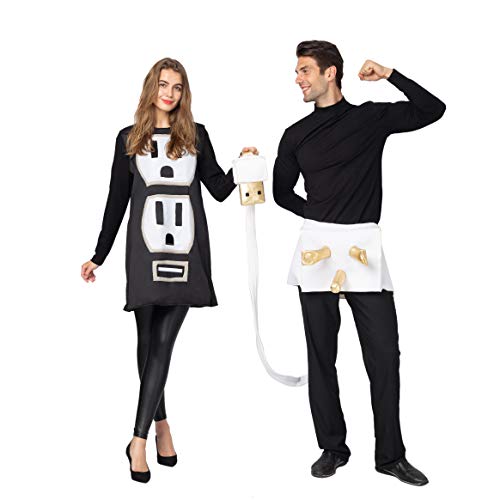 USB/Light Plug & Socket Couple Costume Set
