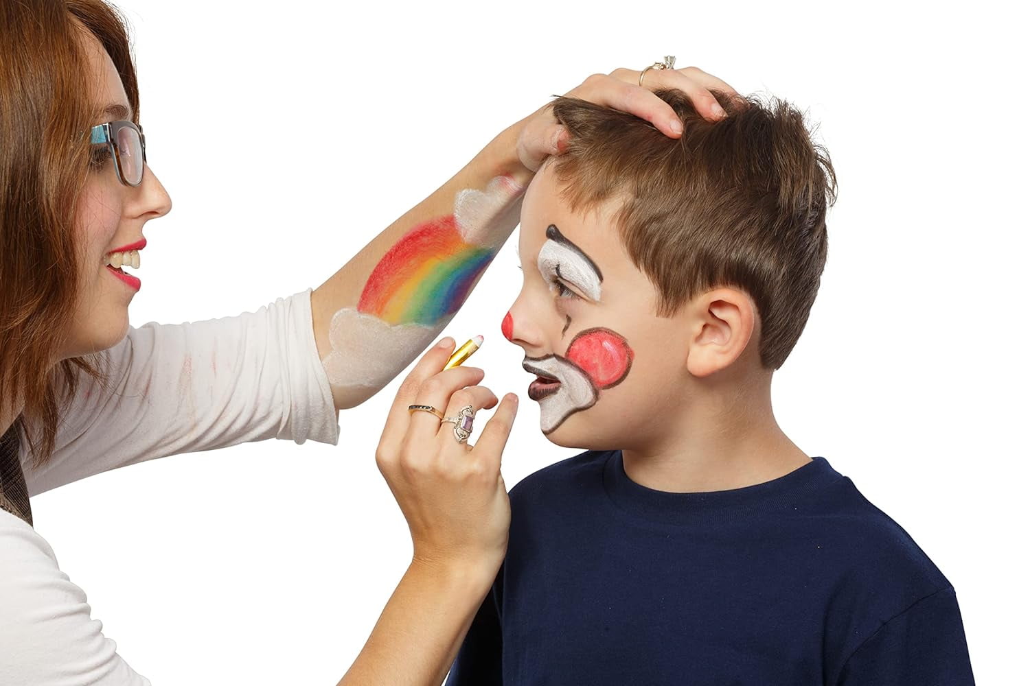 12-Piece Halloween Face Paint Kit for All Ages
